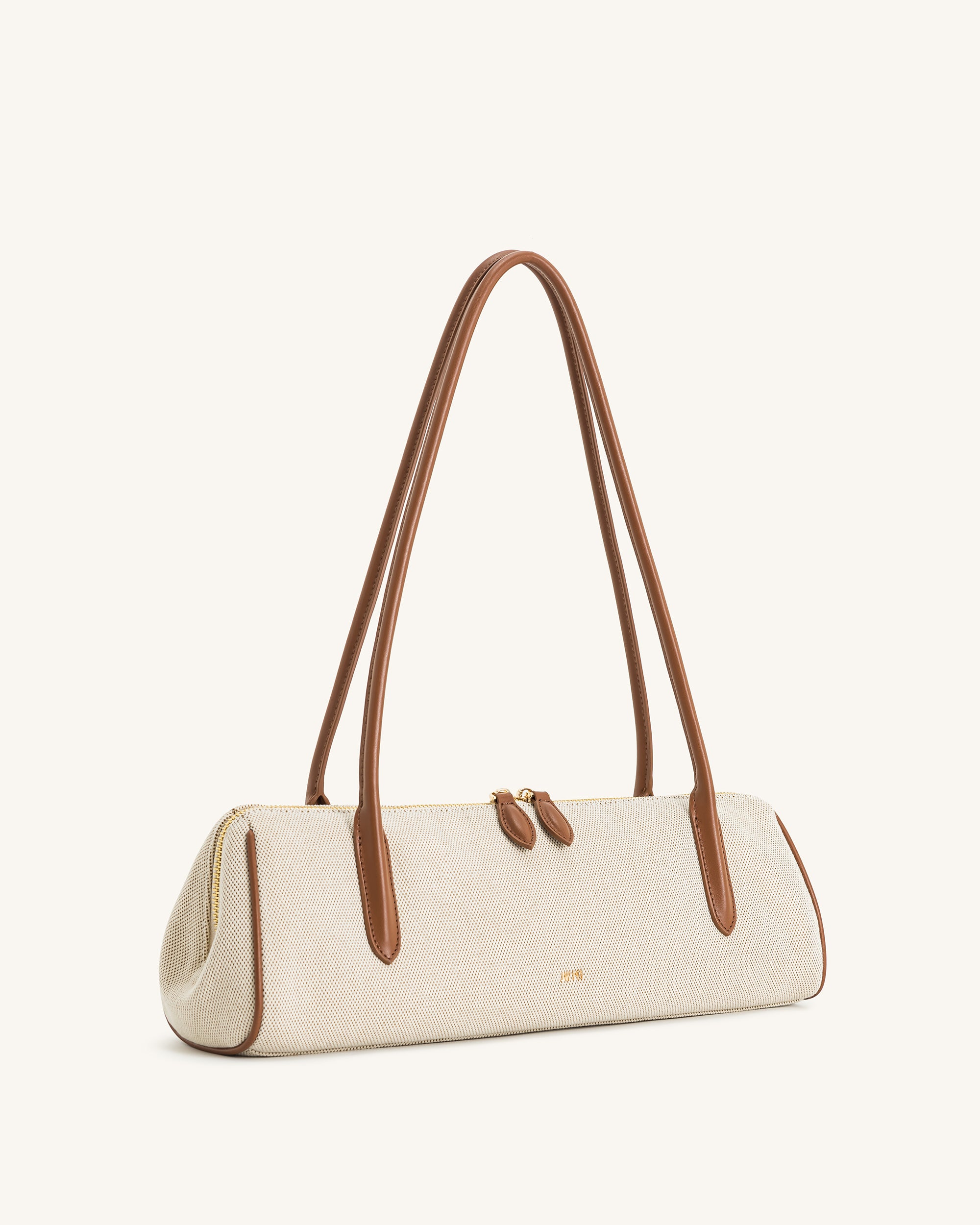 Nova Shoulder Bag - Brown Canvas