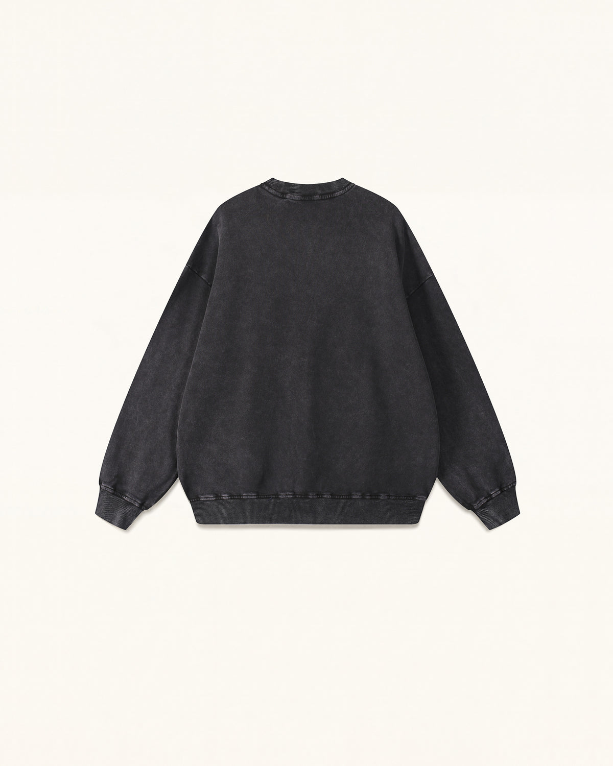 The Enchanted Rhinestone Rose Pullover - Black