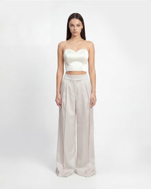 Sweetheart Bustier - White