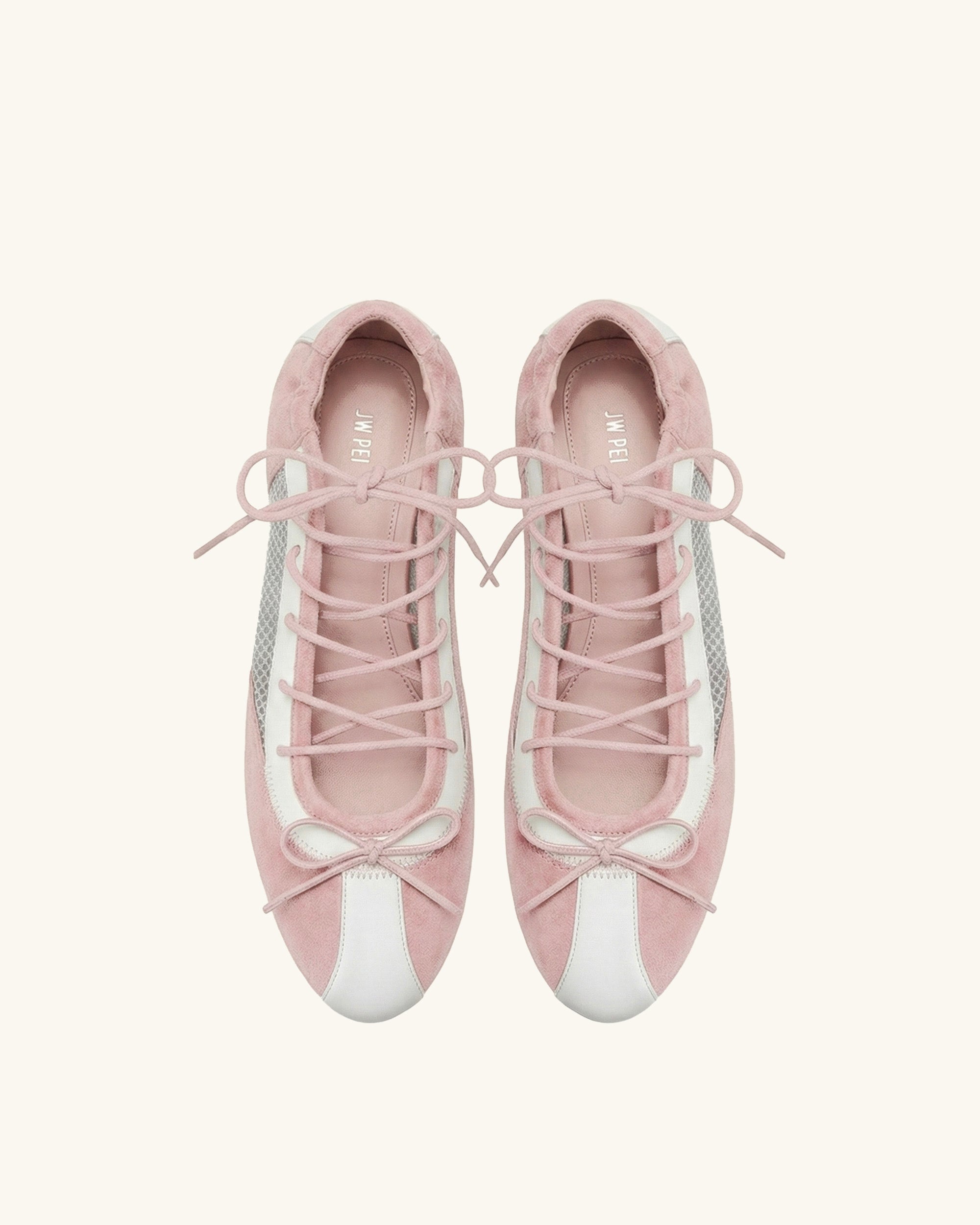 Mila Sporty Ballet Sneakers - Pink