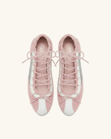 Mila Sporty Ballet Sneakers - Pink