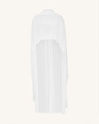 Tulle Cape Shawl - White