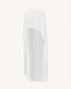 Tulle Cape Shawl - White