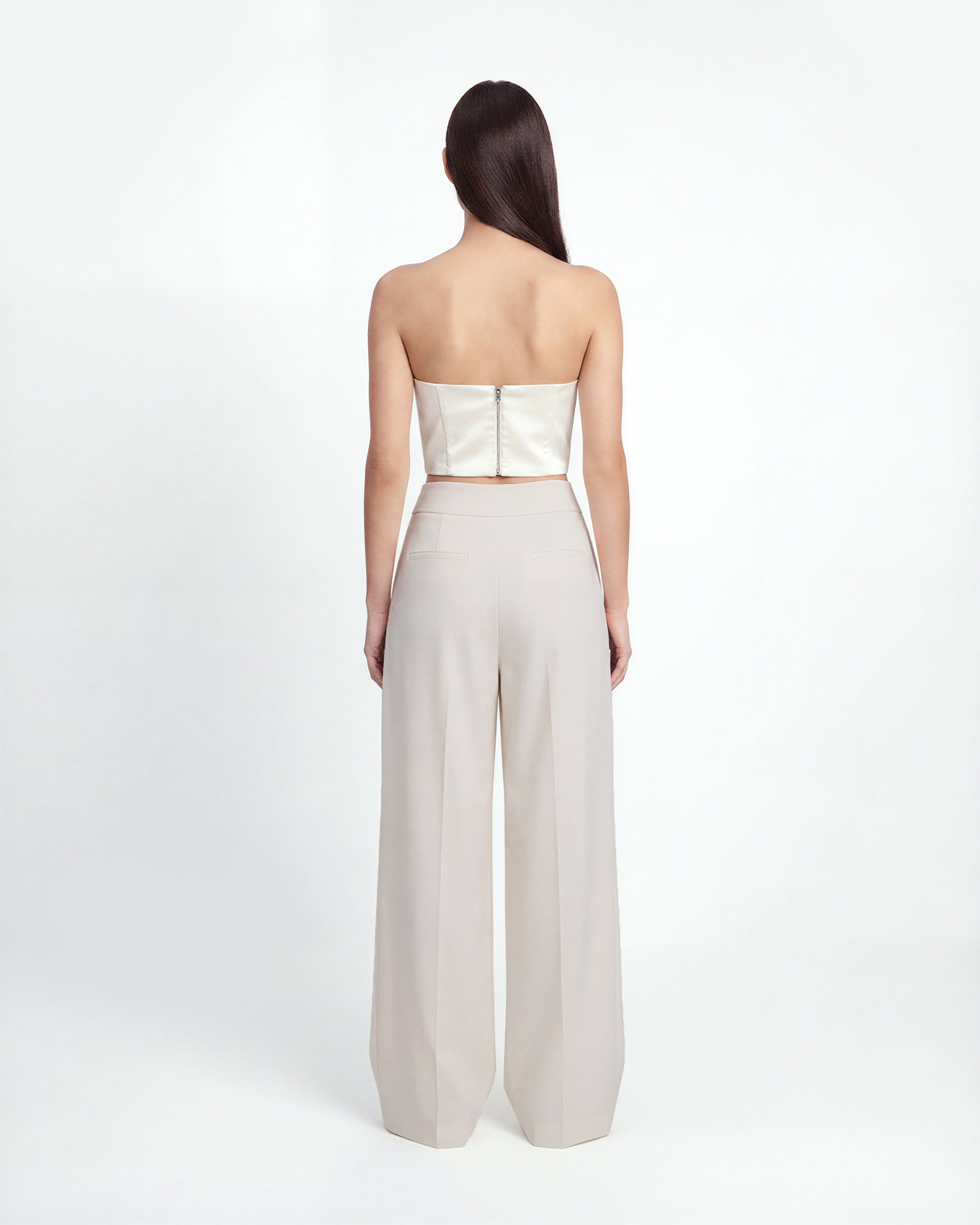 Sweetheart Bustier - White