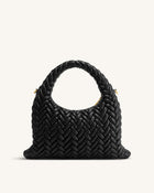 Cora Quilting Handle Bag - Black
