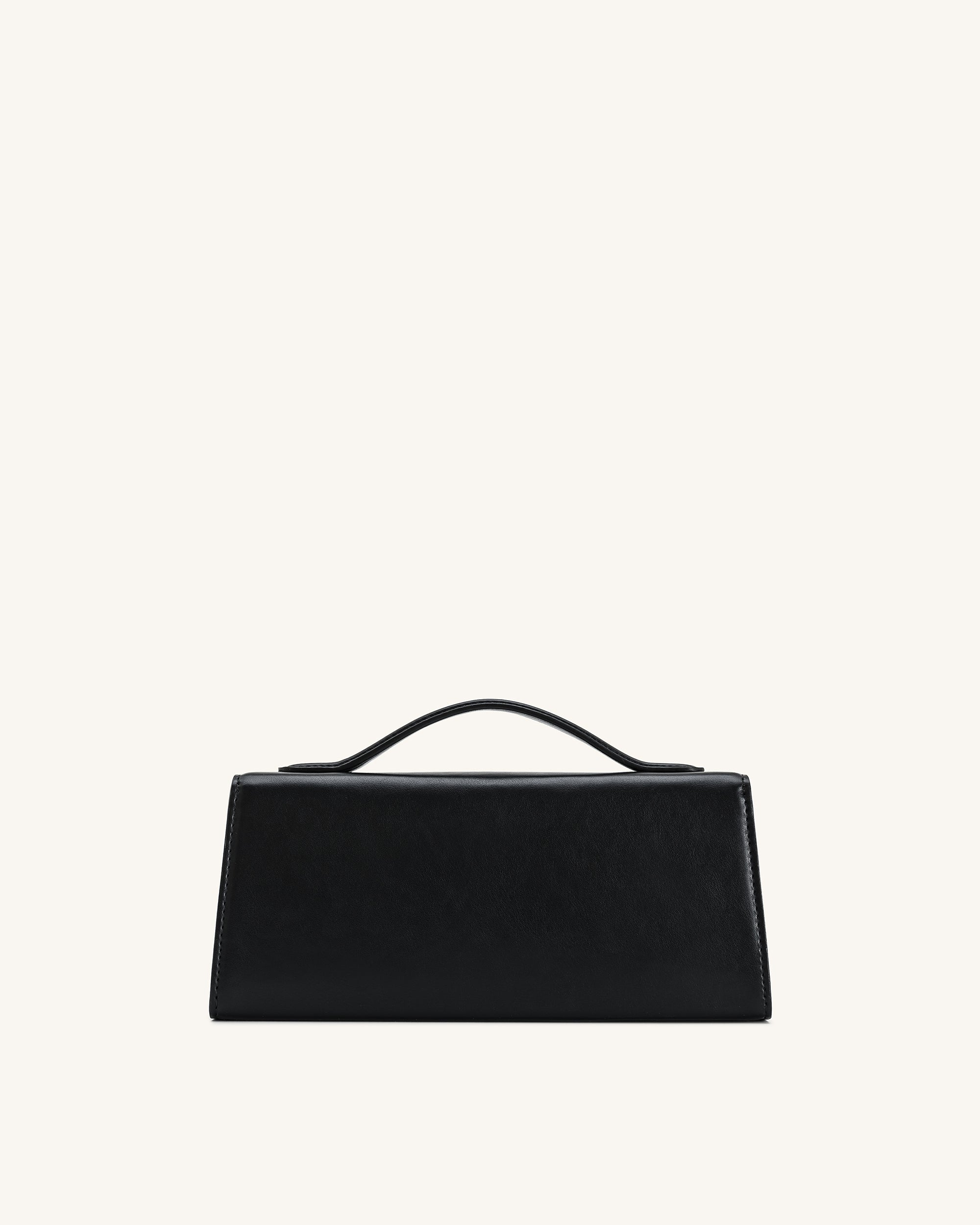 Lena Metal Rope Knot Top Handle Bag - Black | JW PEI
