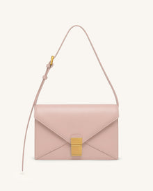 Clio Envelope Crossbody Bag - Pink