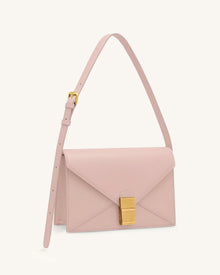 Clio Envelope Crossbody Bag - Pink