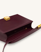 Clio Envelope Crossbody Bag - Deep Burgundy