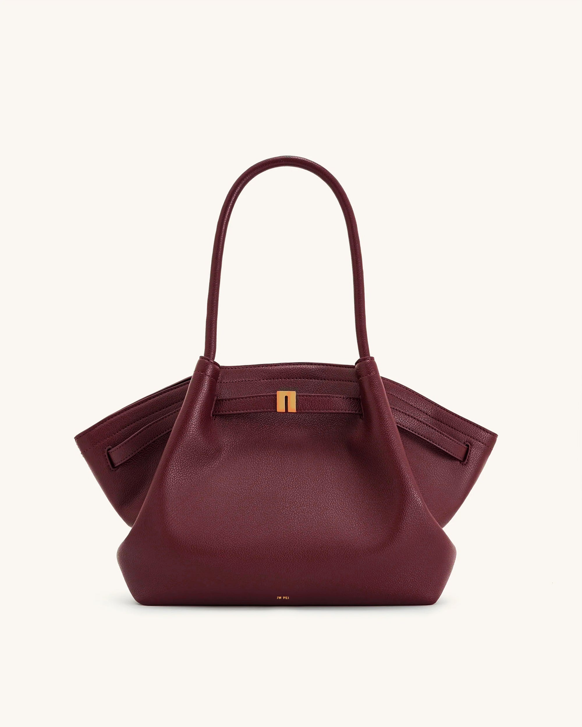 Hana Medium Tote Bag - Burgundy