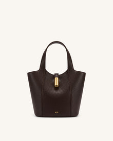 Bella Bucket Bag - Dark Brown