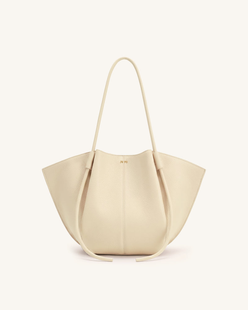 Nala Wide Tote Bag - Off White
