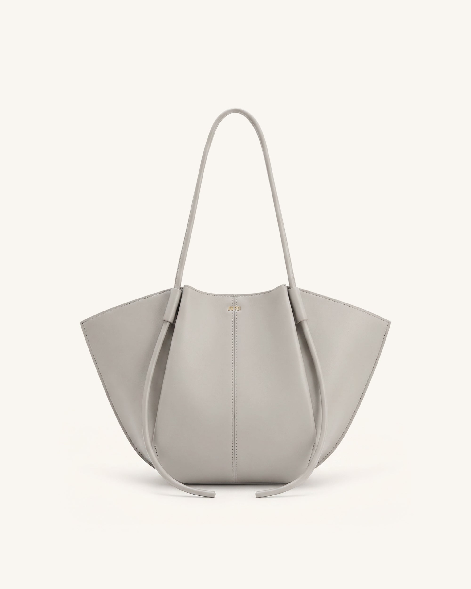 Nala Wide Tote Bag - Light Grey