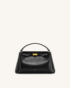 Carmen Top Handle Bag - Black