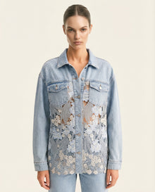 The Double Agent Denim Shirt - Light Blue