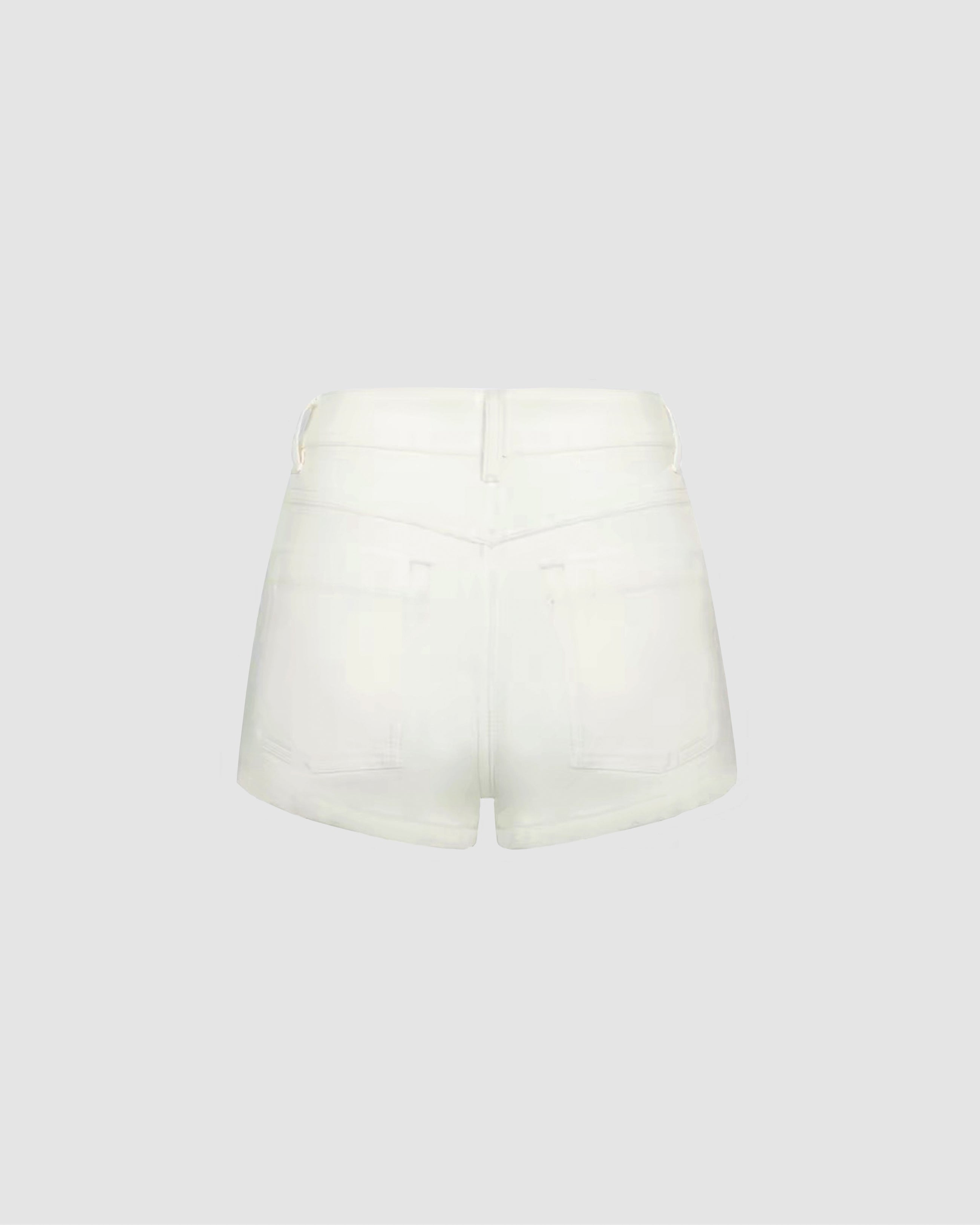 Starlet Pearl Glitz Denim Shorts - Fairest Of Them All