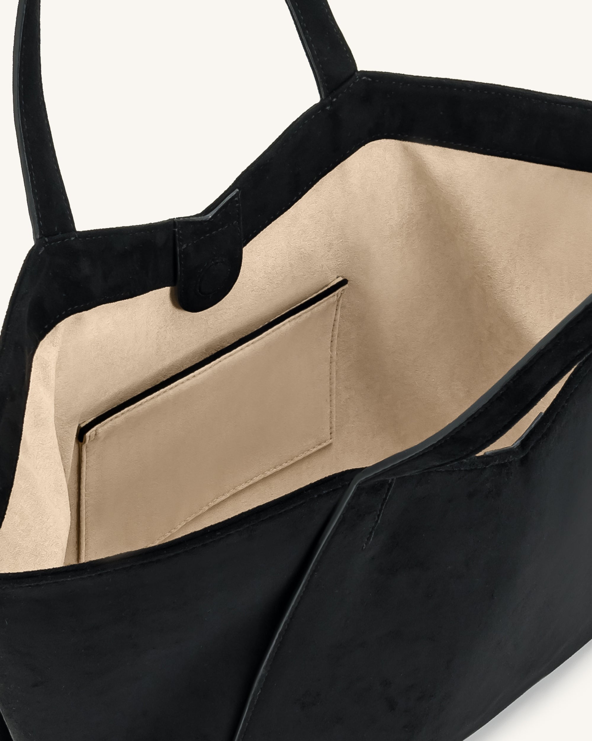 Kiana Large Capacity Tote Bag - Black | JW PEI