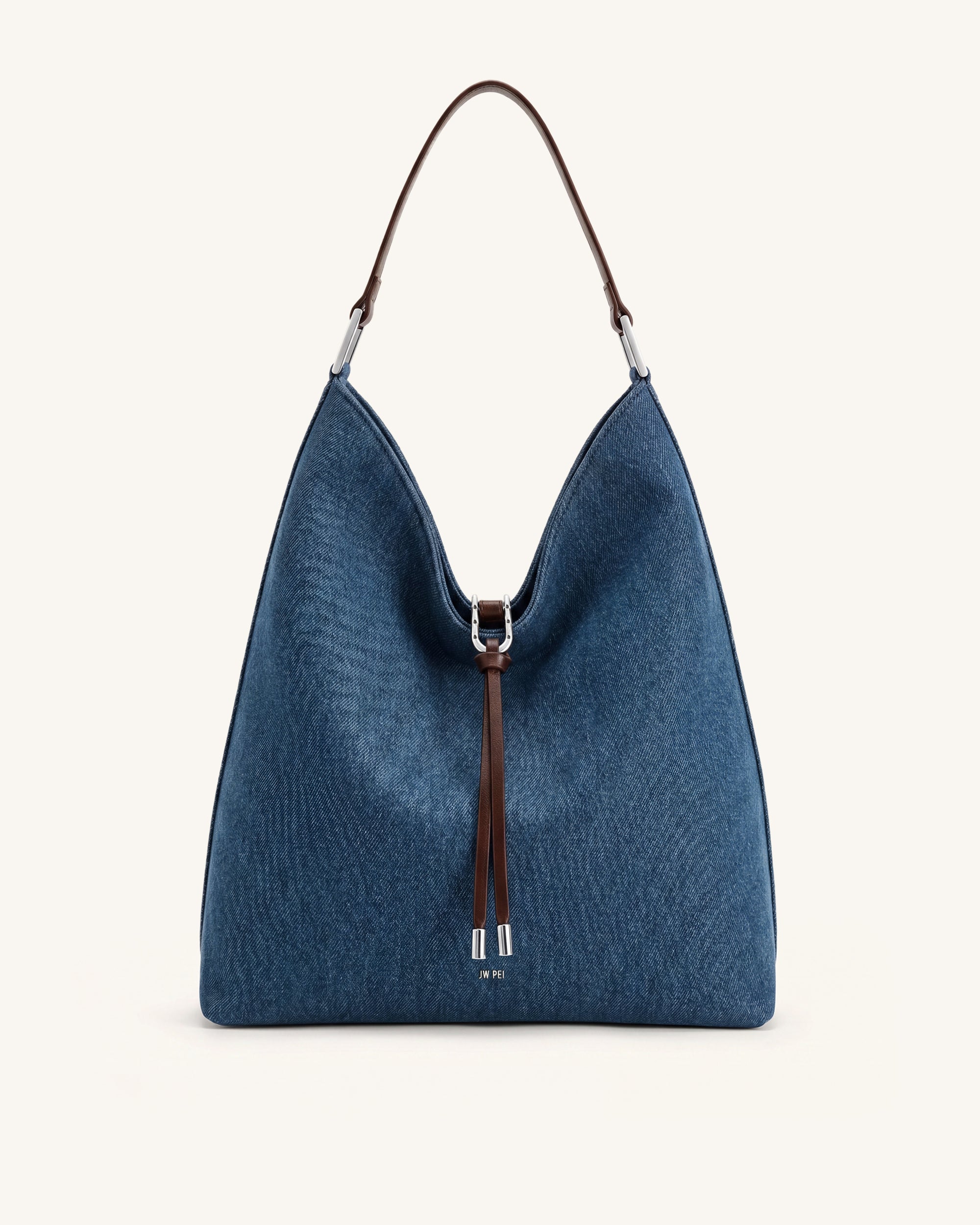 Aria Shoulder Bag - Blue Denim