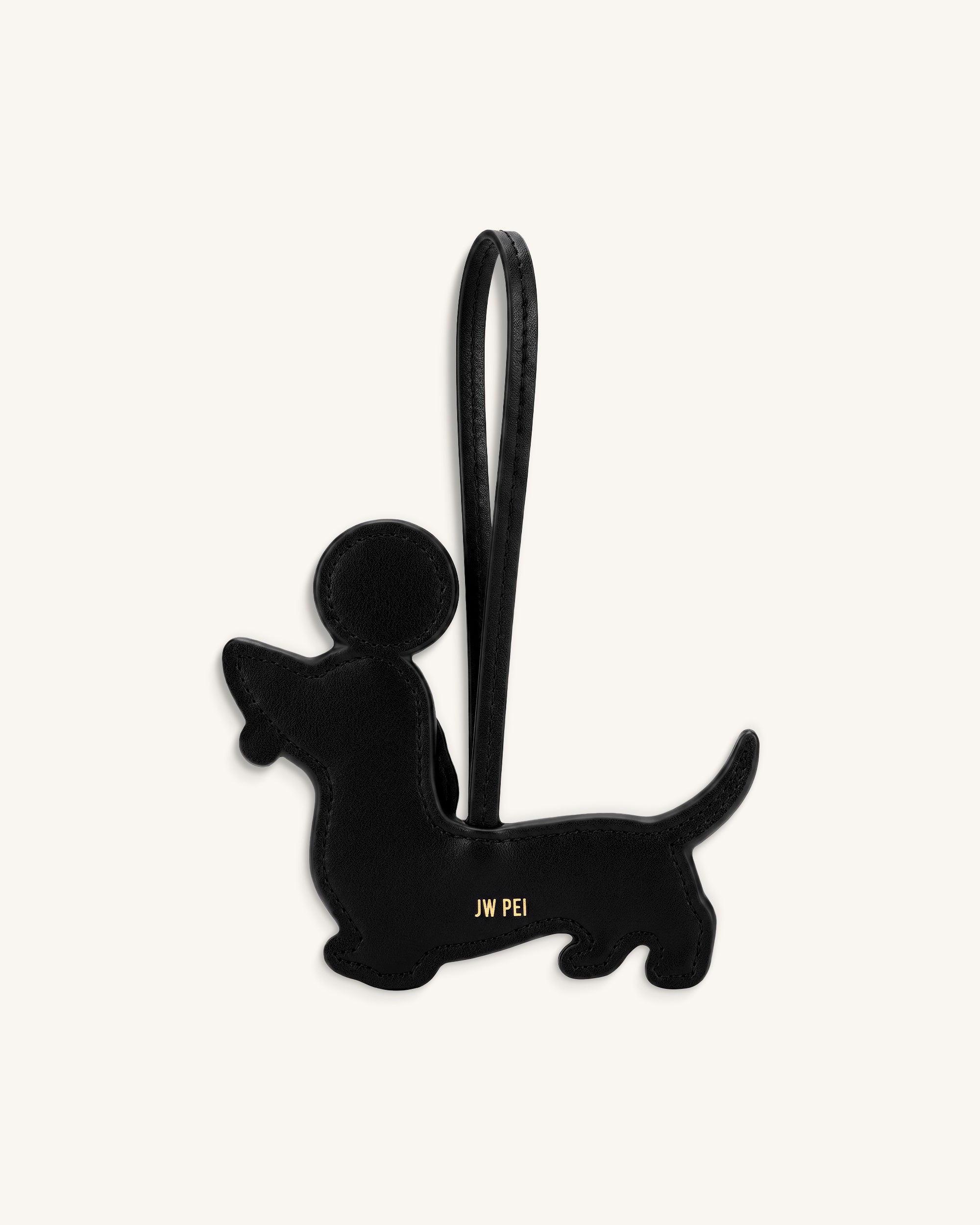 World Cup Dachshund Soccer Jersey Bag Charm - Blue