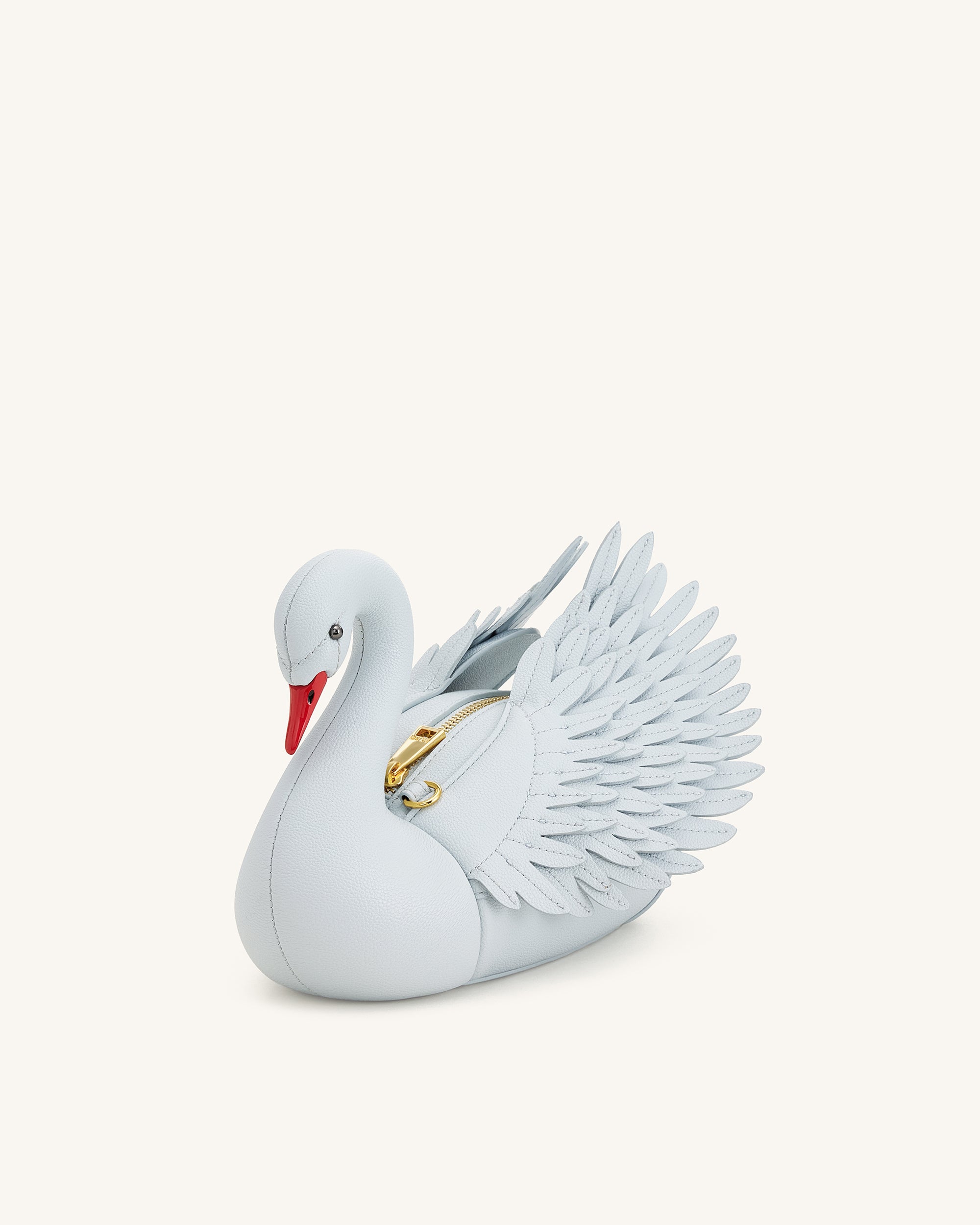 Alani Swan Shaped Crossbody Bag - Light Blue
