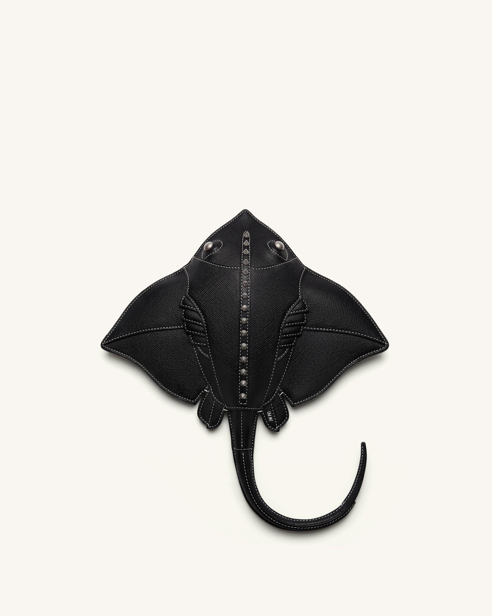 Odelle Manta Ray Crossbody Bag - Black