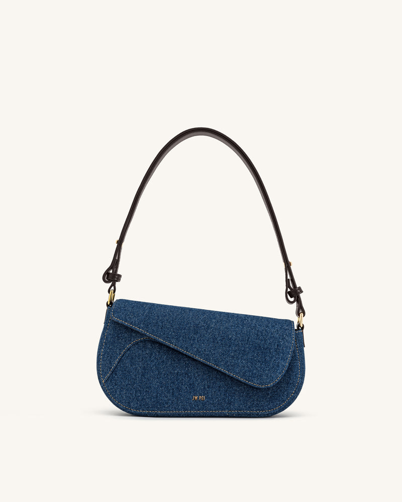 Addisyn Shoulder Bag - Blue Denim