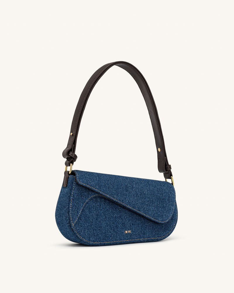 Addisyn Shoulder Bag - Blue Denim