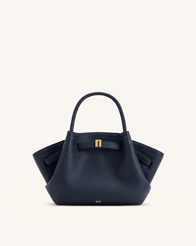 Hana Mini Tote Bag - Navy Blue