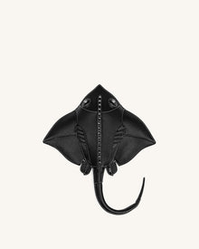 Odelle Manta Ray Crossbody Bag - Black