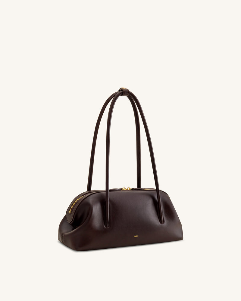 Aveline Shoulder Bag - Dark Brown