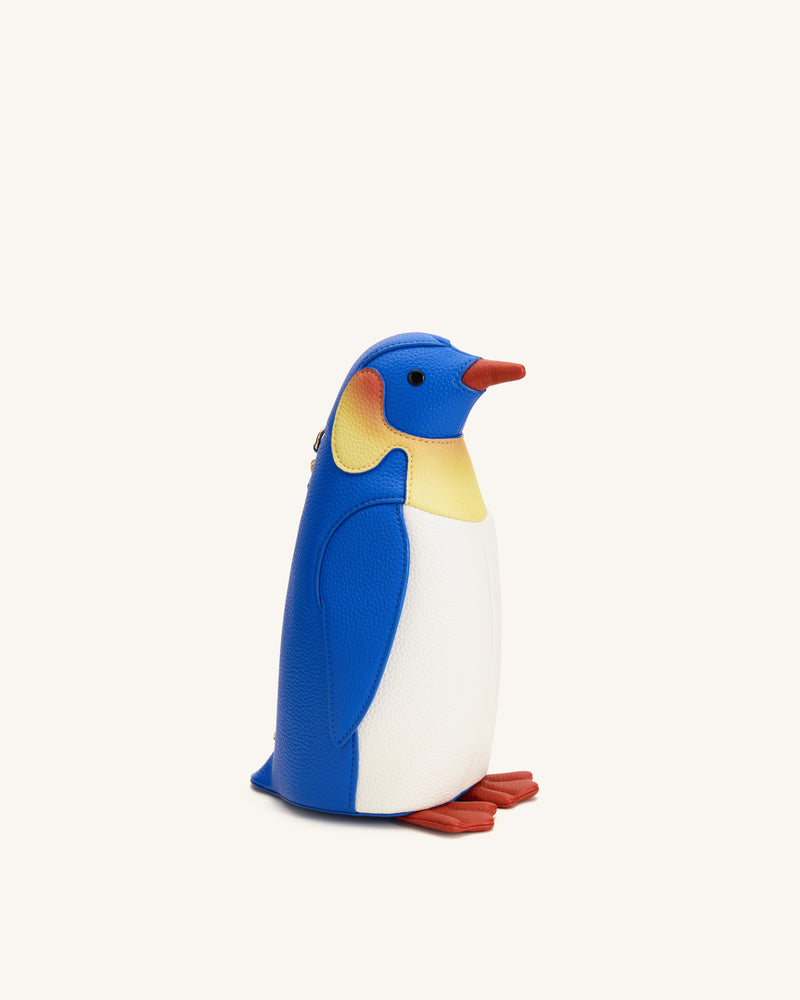 Pia Penguin Crossbody Bag - Blue
