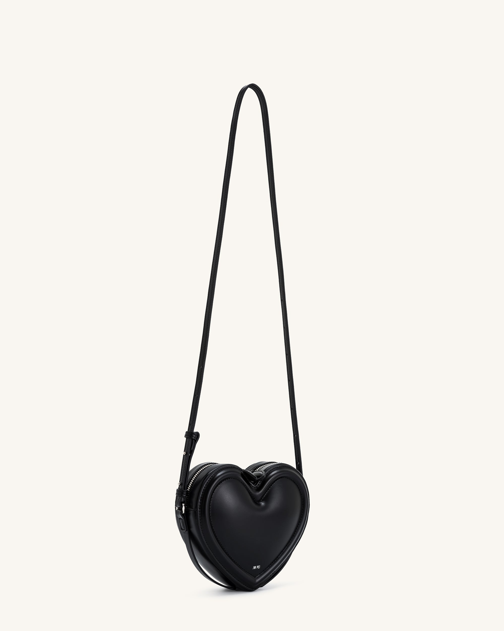 \"JW PEI\" Arlene ハート型のバッグ Arlene Heart Shaped Bag - Claret | JW PEI