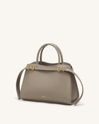 Ella Structured Tote - Taupe