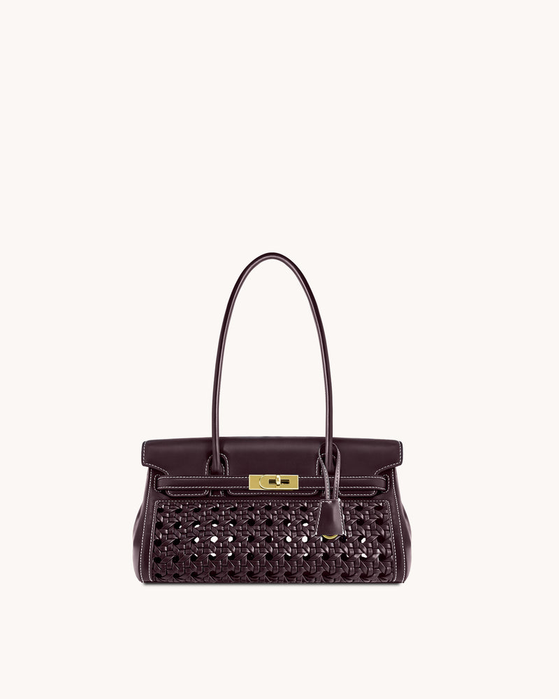 Yara Shoulder Bag - Dark Red