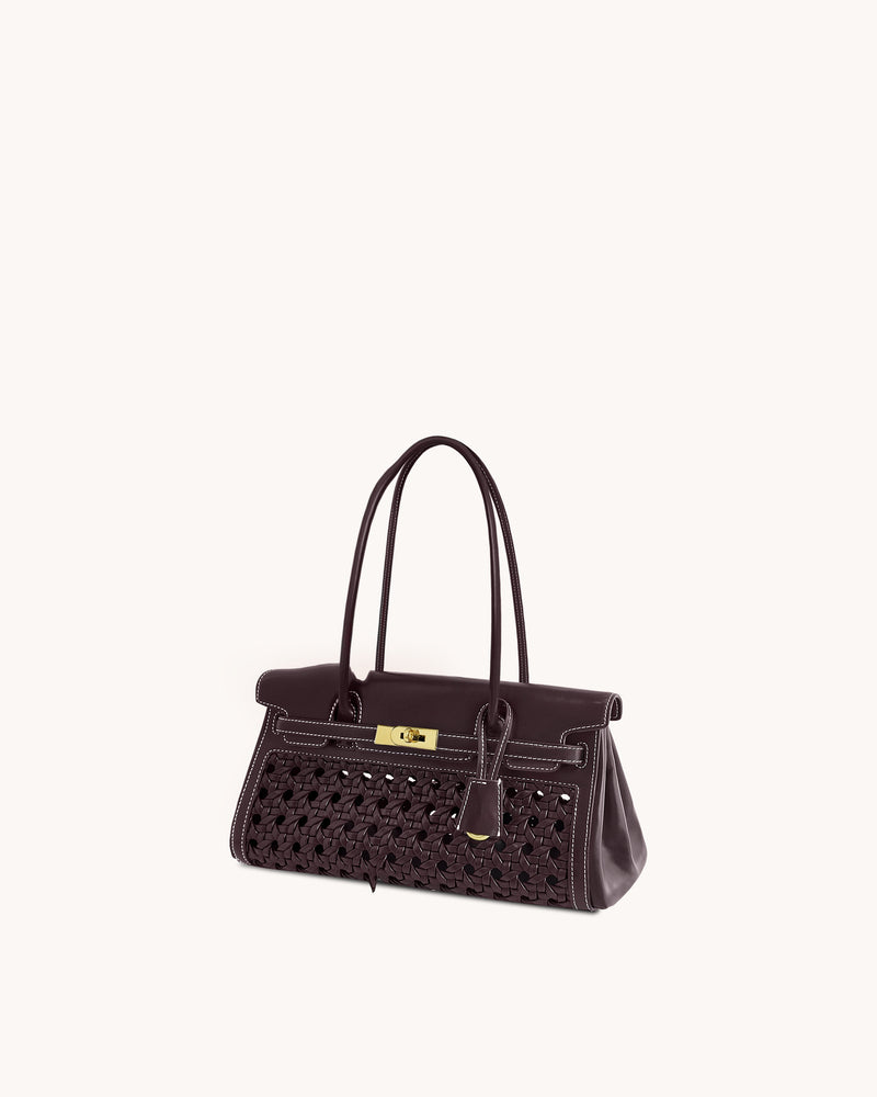 Yara Shoulder Bag - Dark Red
