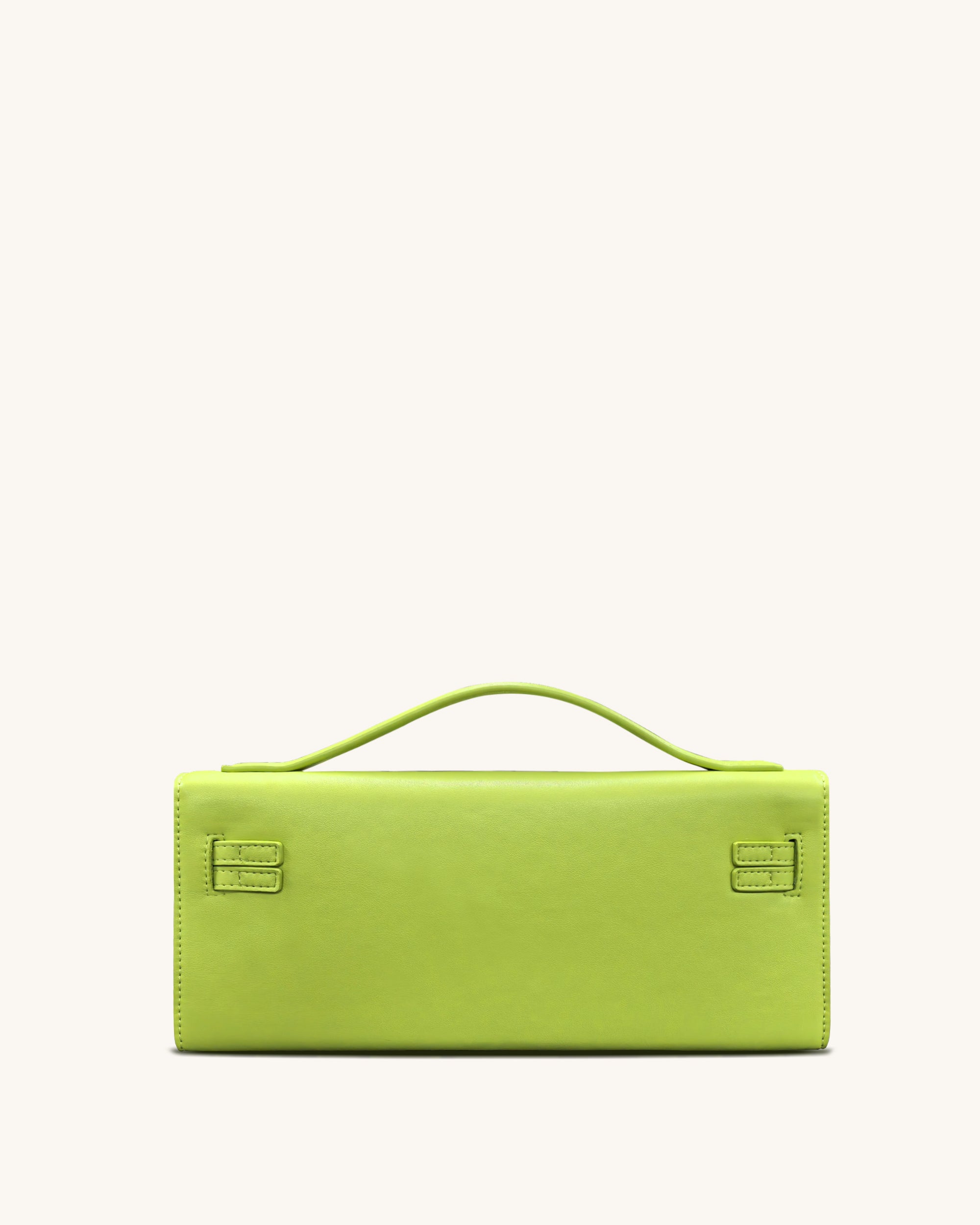 Bria Structured Top Handle Bag - Green