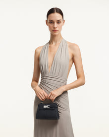 Elise Top Handle Bag - Black