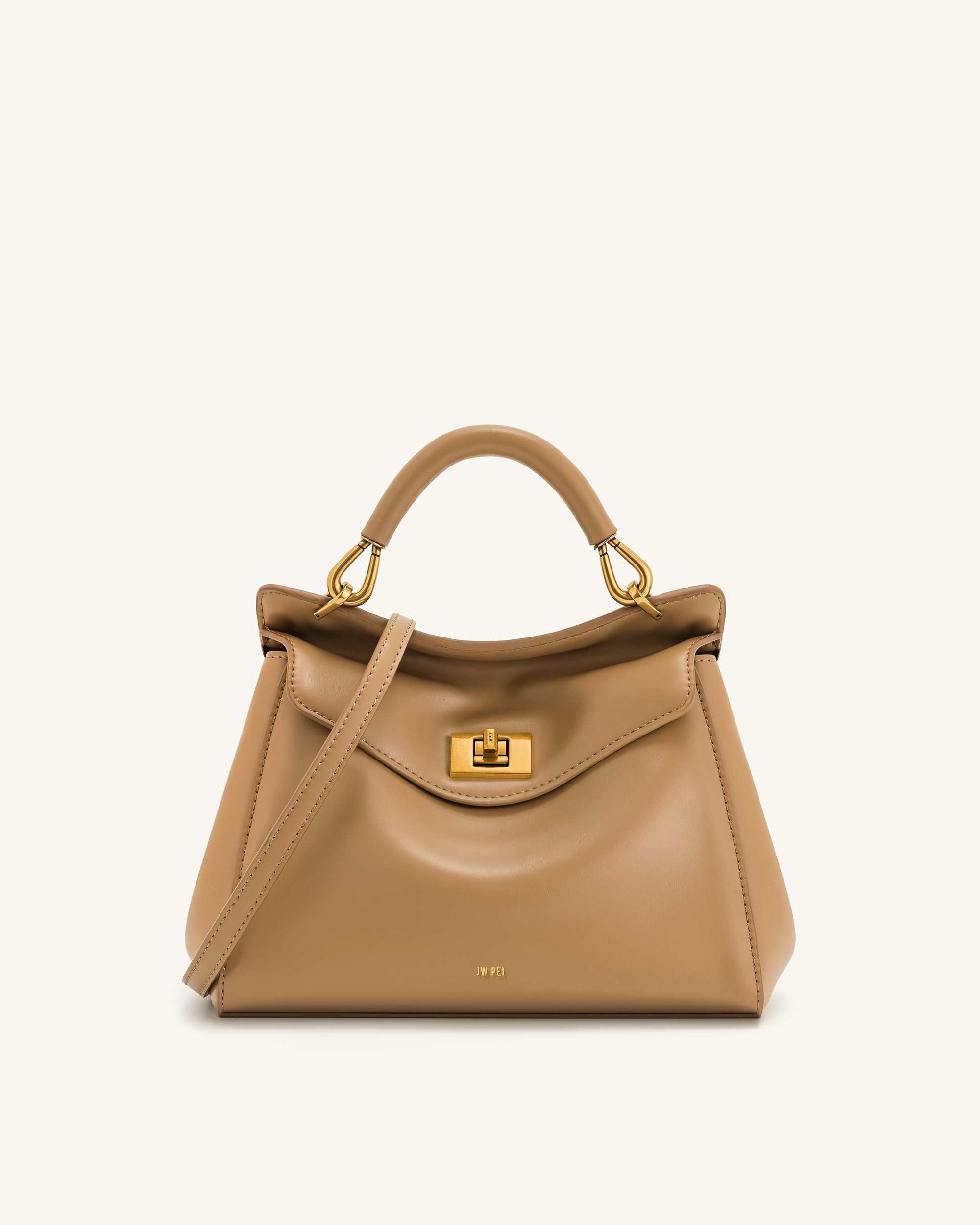 バッグ Lucia Classic Top Handbag Lucia Classic Top Handbag - White | JW PEI