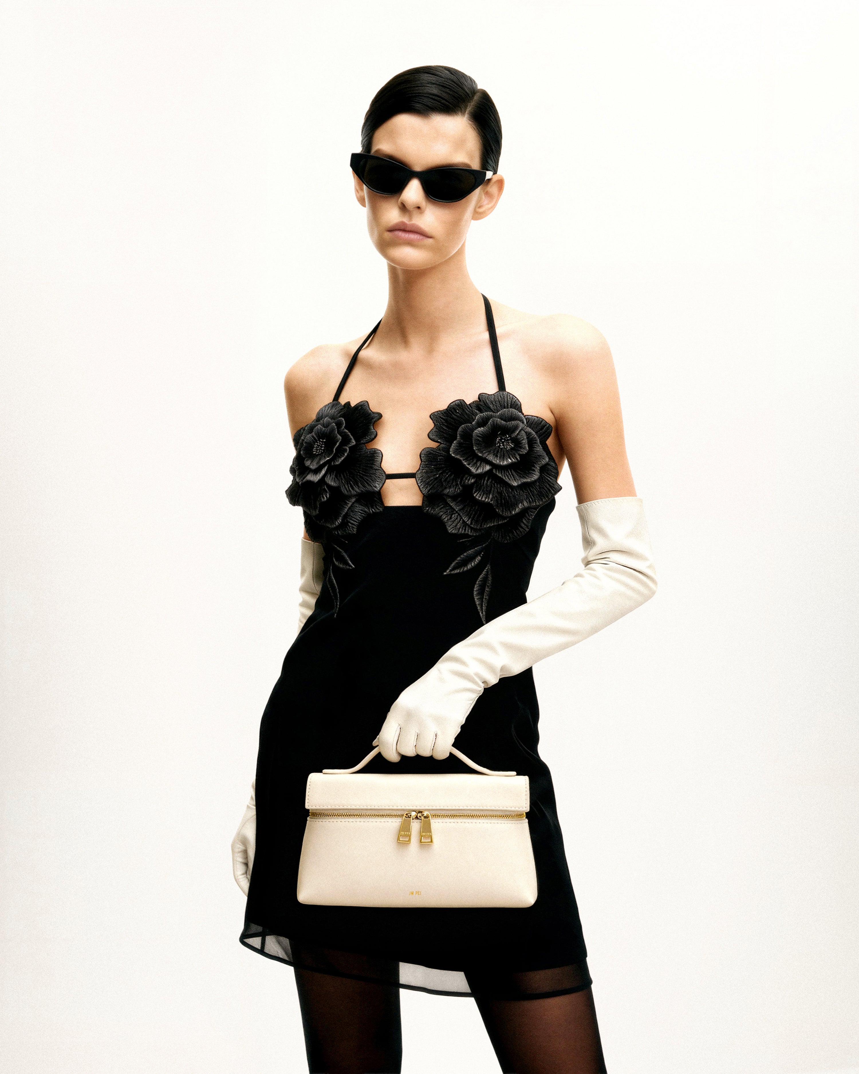 Thea Top Handle Bag - White | JW PEI