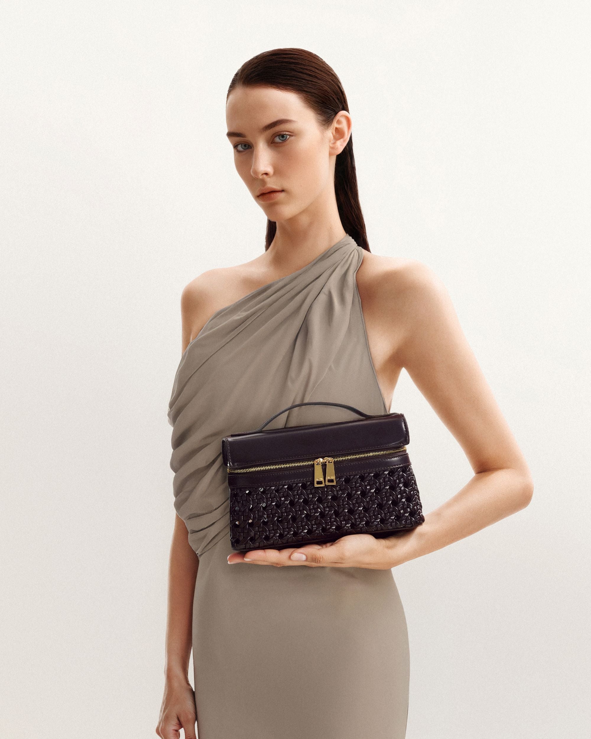 Thea Top Handle Bag - Deep Claret | JW PEI