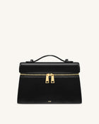 Thea Large Top Handle Bag - Black