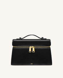 Thea Large Top Handle Bag - Black