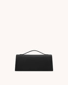 Lena Metal Rope Knot Top Handle Bag - Black