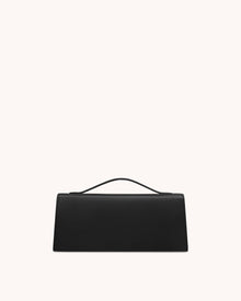 Lena Metal Rope Knot Top Handle Bag - Black