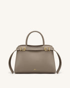 Ella Structured Tote - Taupe
