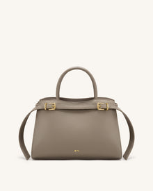 Ella Structured Tote - Taupe