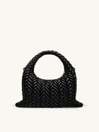 Cora Quilting Handle Bag - Black