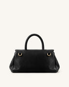 Evania U-Lock Top Handle Bag - Black