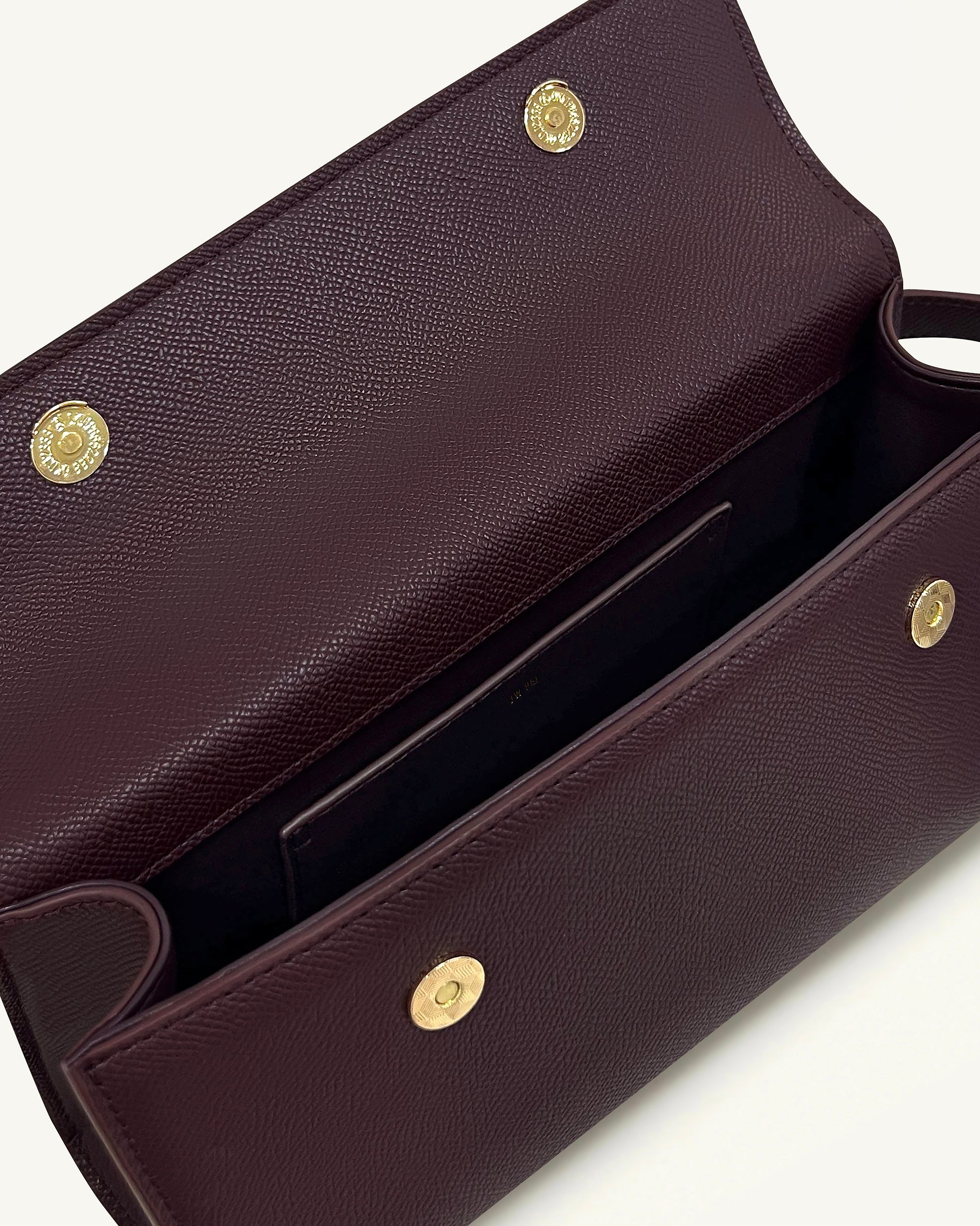 Keyla Top Handle Bag - Deep Burgundy