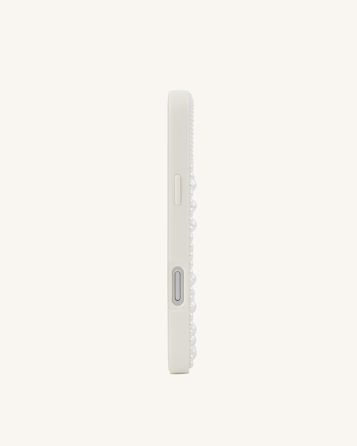 Seahorse Pearl Phone Case - White